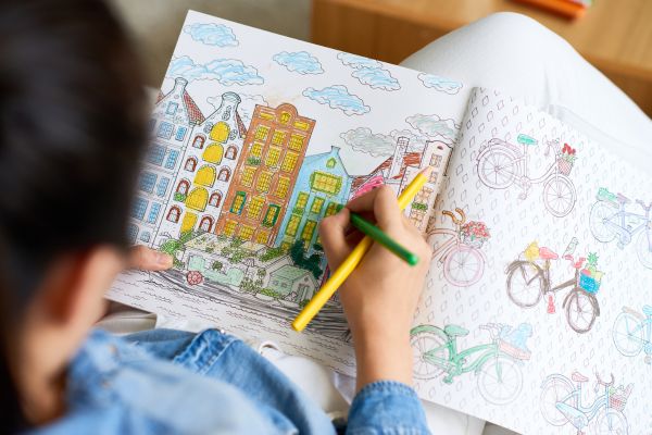 coloriage détente